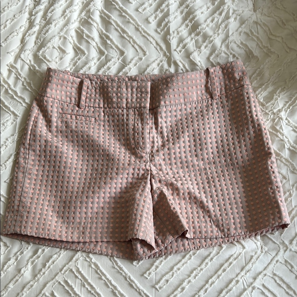 Loft Stylish Pink Women's Polka Dot Shorts